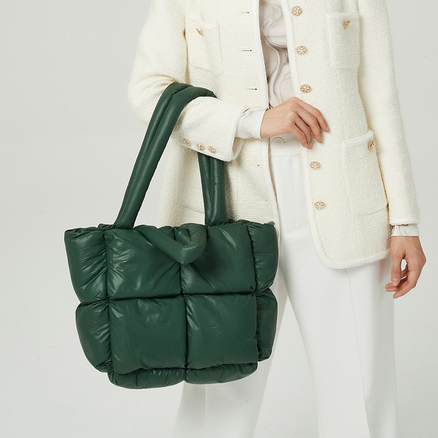 Luxury Nylon Shoulder Bag Lightweight Everyday Crossbody Purse