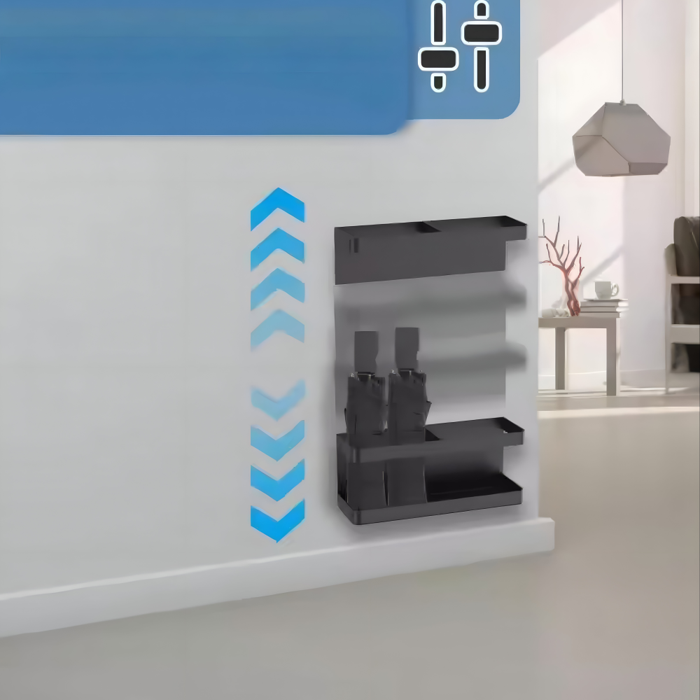 Modern Iron Umbrella Stand Adjustable Entryway Umbrella Storage Holder