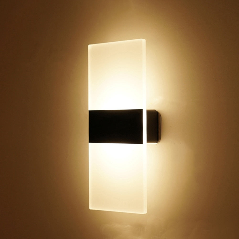 Modern Motion Sensor Wall Light Rechargeable LED Lamp