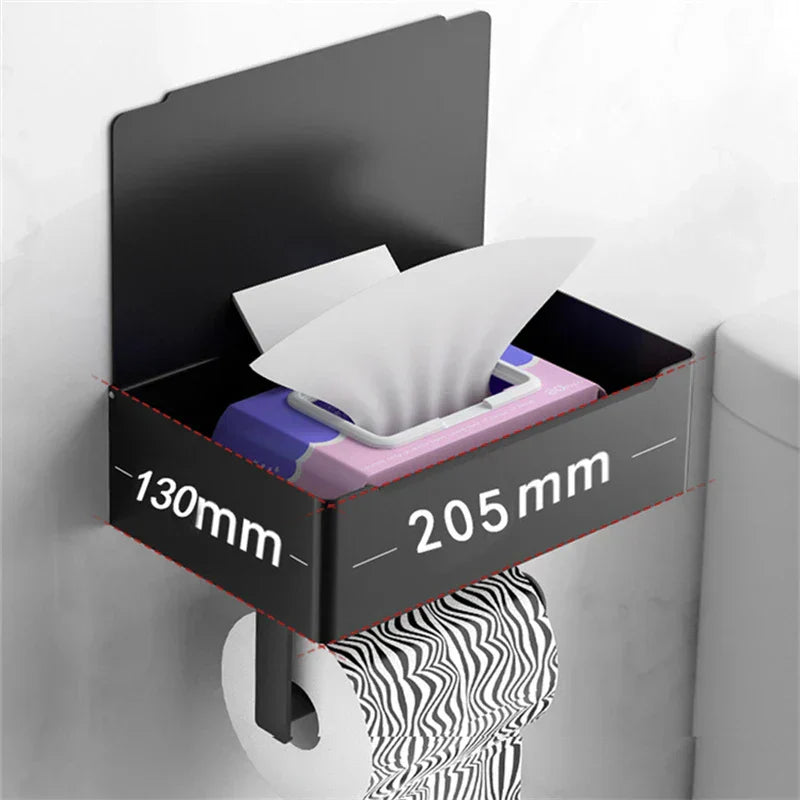 Modern Stainless Steel Toilet Paper Holder Stand