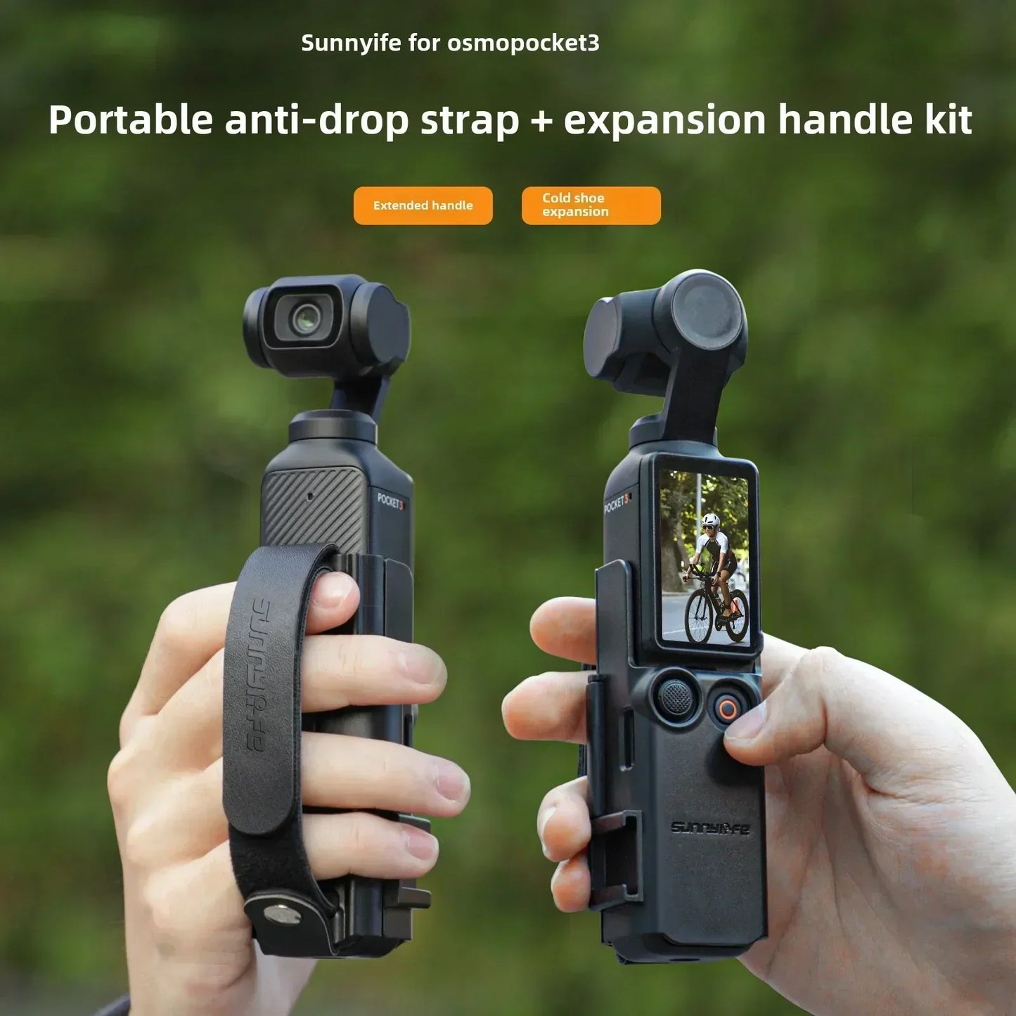 Portable Camera Grip Strap Protective Handle Extension For Pocket Camera