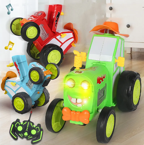 Remote Control Stunt Jumping Car for Kids and Adults