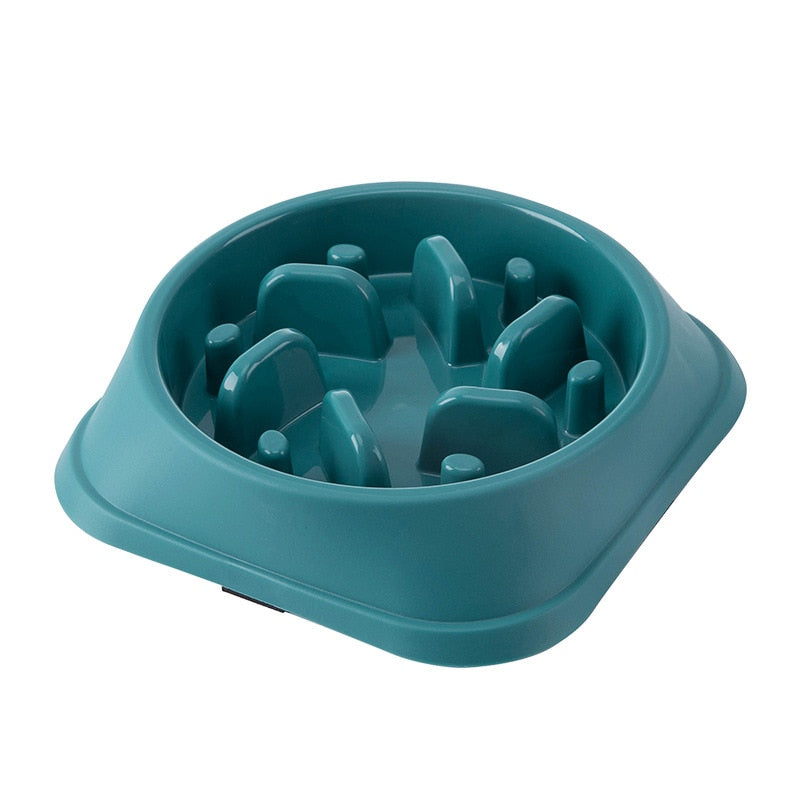 Slow Feeder Pet Bowl for Dogs Cats and Small Pets