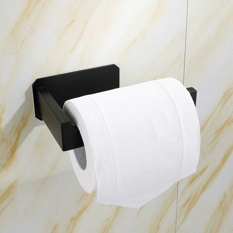 Stainless Steel Toilet Roll Holder Drill Free Bathroom Storage