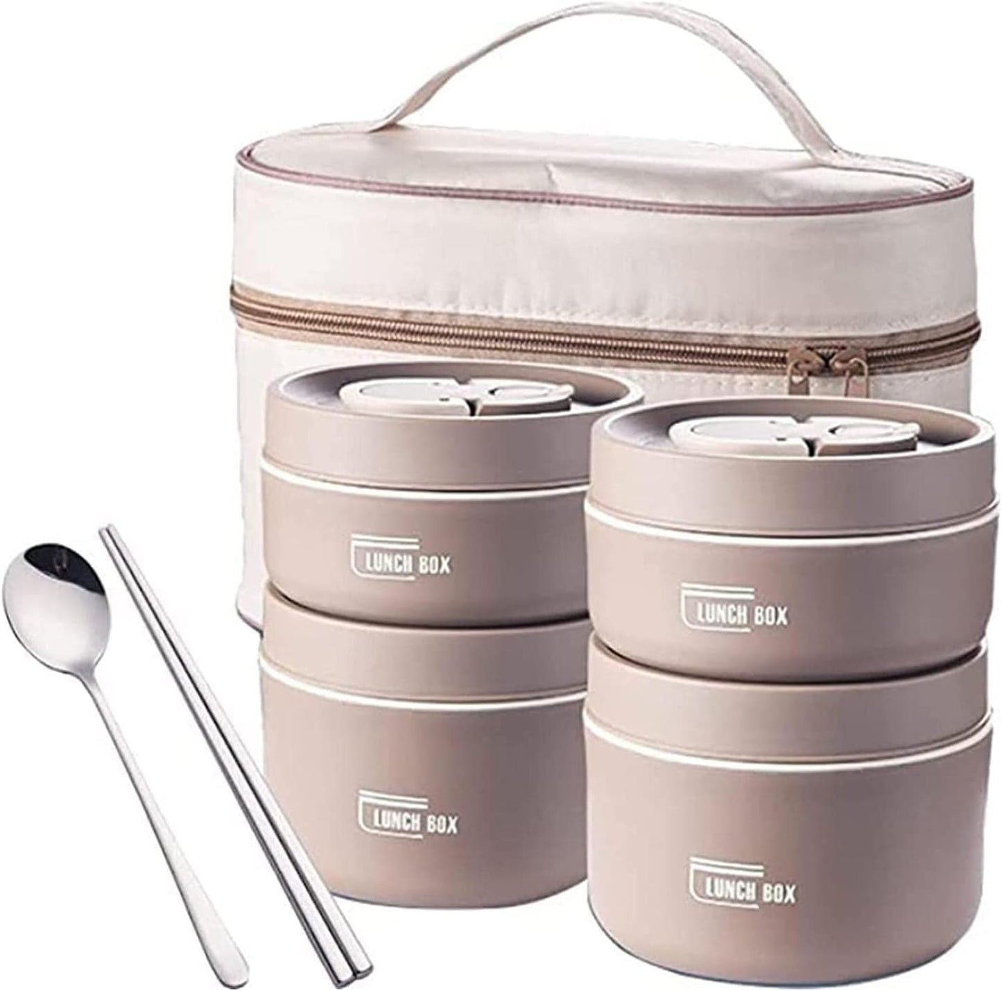 Thermal Insulated Lunch Box Portable Food Storage Container