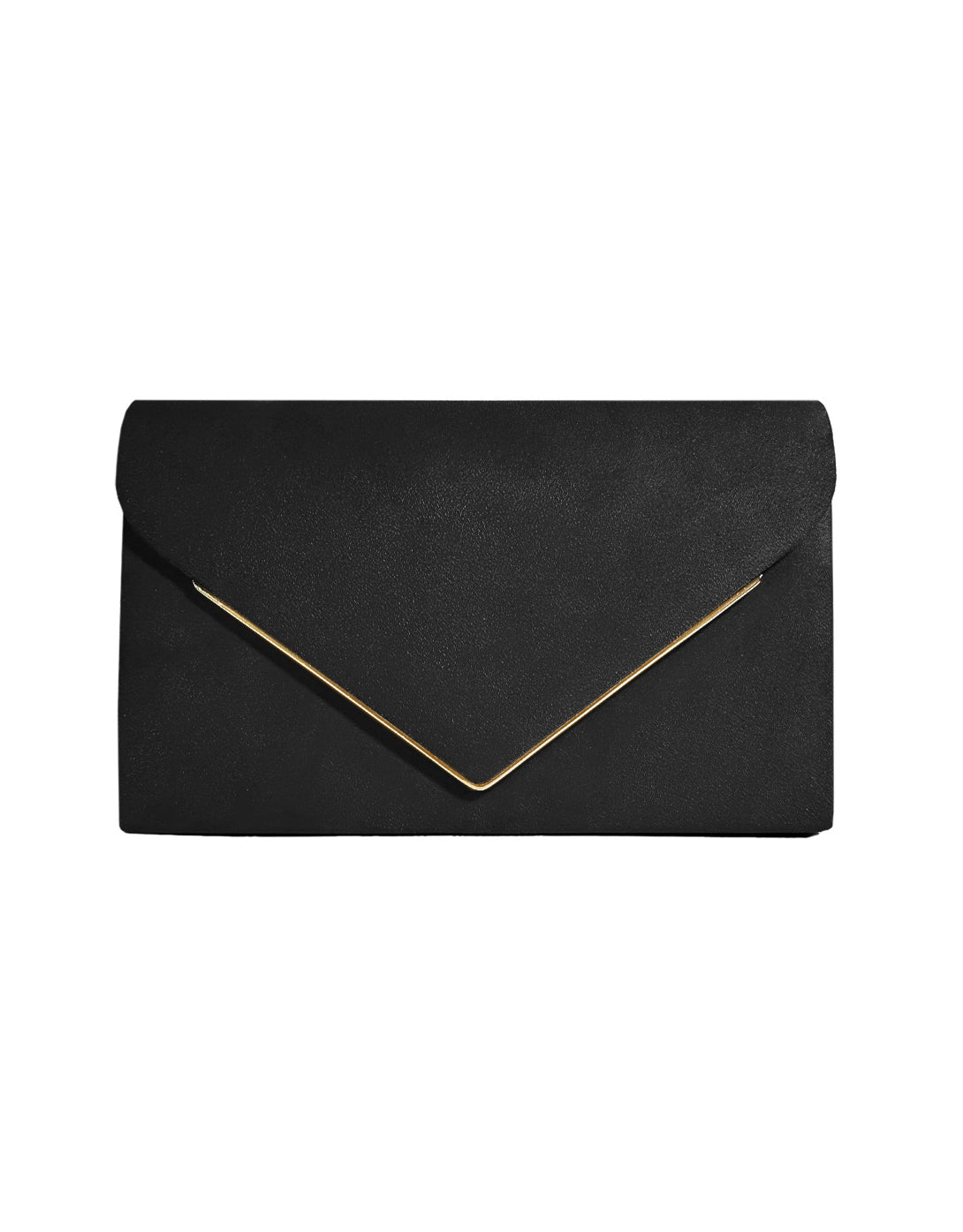 Velvet Envelope Clutch Suede Style Evening Handbag