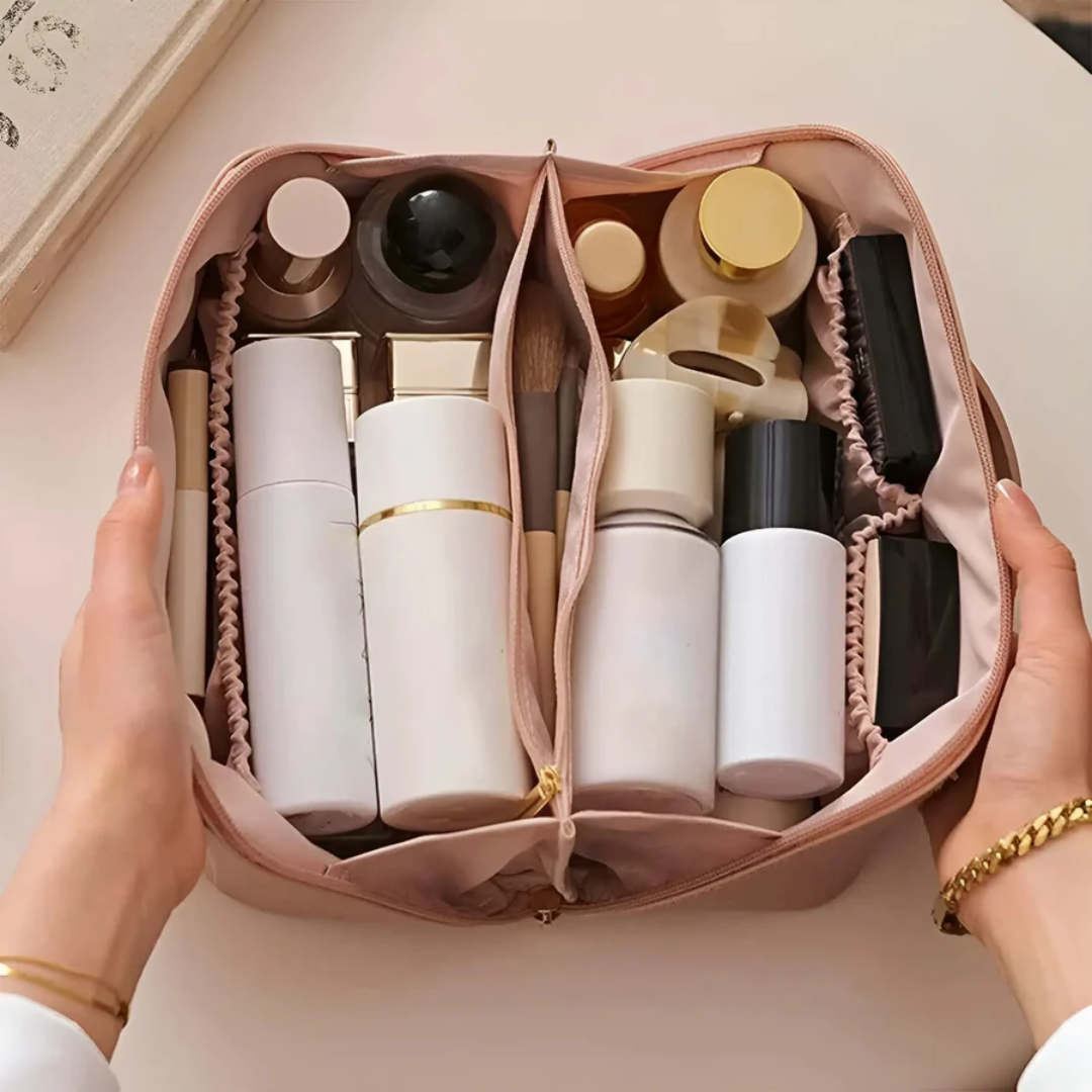 Waterproof Cosmetic Travel Bag Large Capacity Makeup Organizer Case