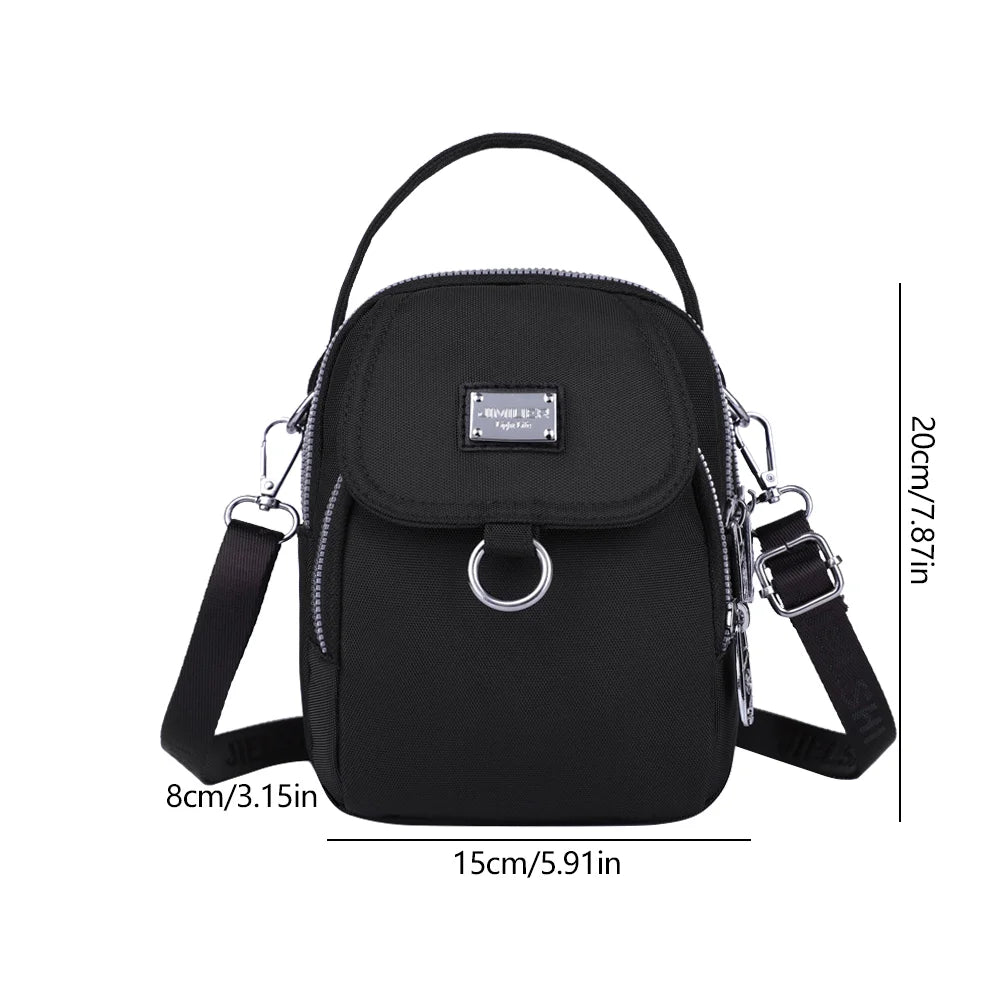 Waterproof Oxford Crossbody Messenger Bag Women Travel Purse