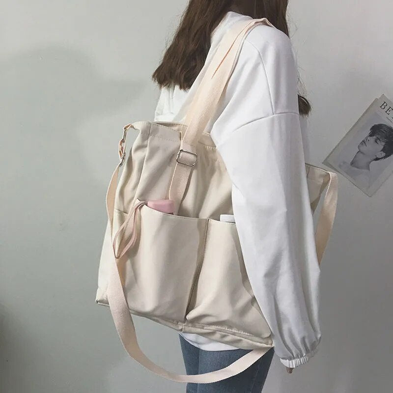 Waterproof Oxford Crossbody Shoulder Bag Large Capacity
