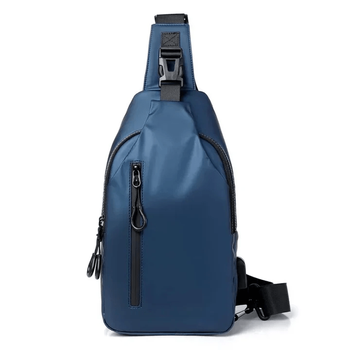 Waterproof Shoulder Bag Crossbody Travel Sling Bag USB Charging