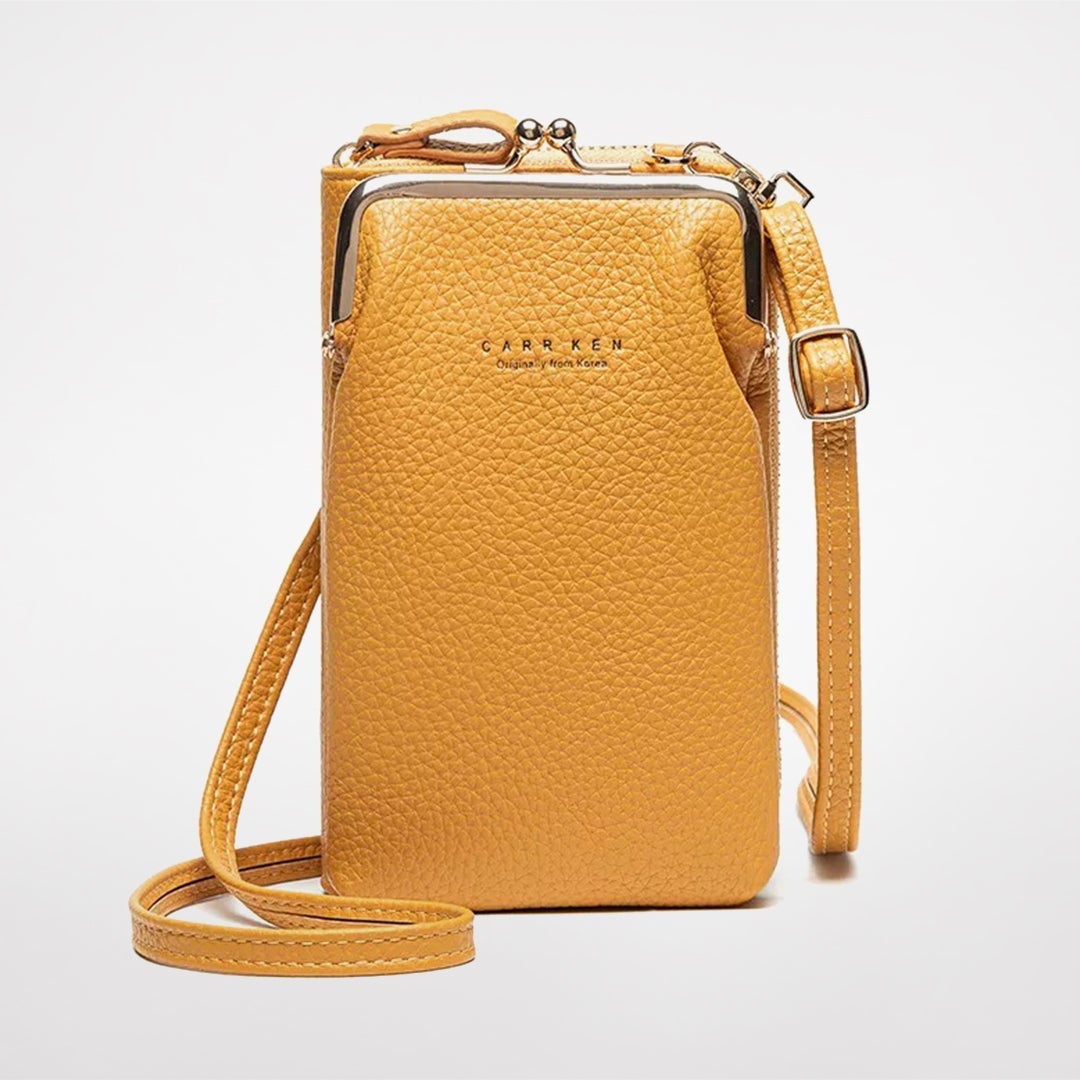 Womens Leather Phone Crossbody Bag Wallet Shoulder Purse