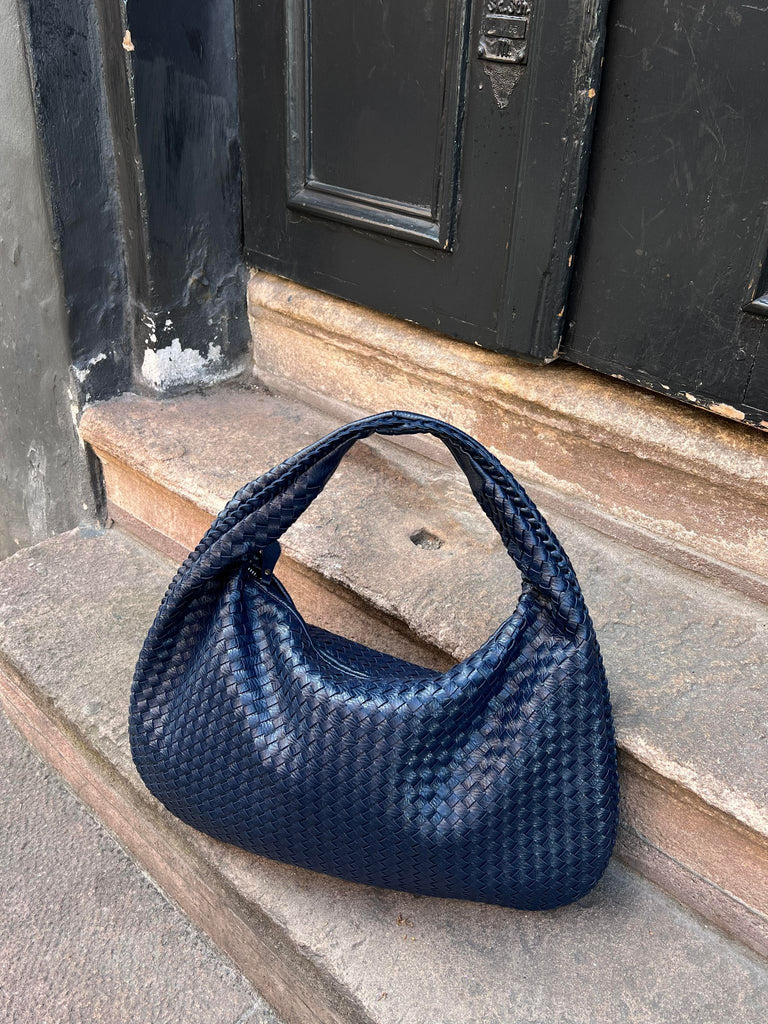 Woven Shopper Handbag Women Large Capacity Tote Bag