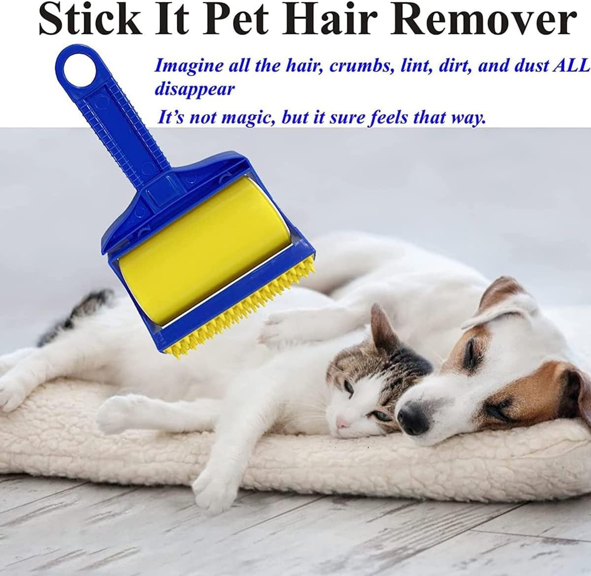 2-in-1 Reusable Pet Hair and Lint Remover for Clothing and Furniture
