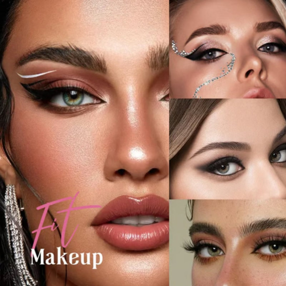 3 in 1 Eye Makeup Sticker Set with Eyeliner Effect