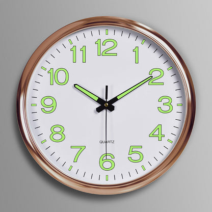 30cm Silent Luminous Wall Clock Home Decor Timepiece