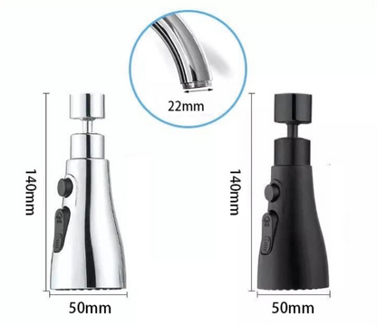 360 Rotating Faucet Extender Aerator Kitchen Tap Water Filter