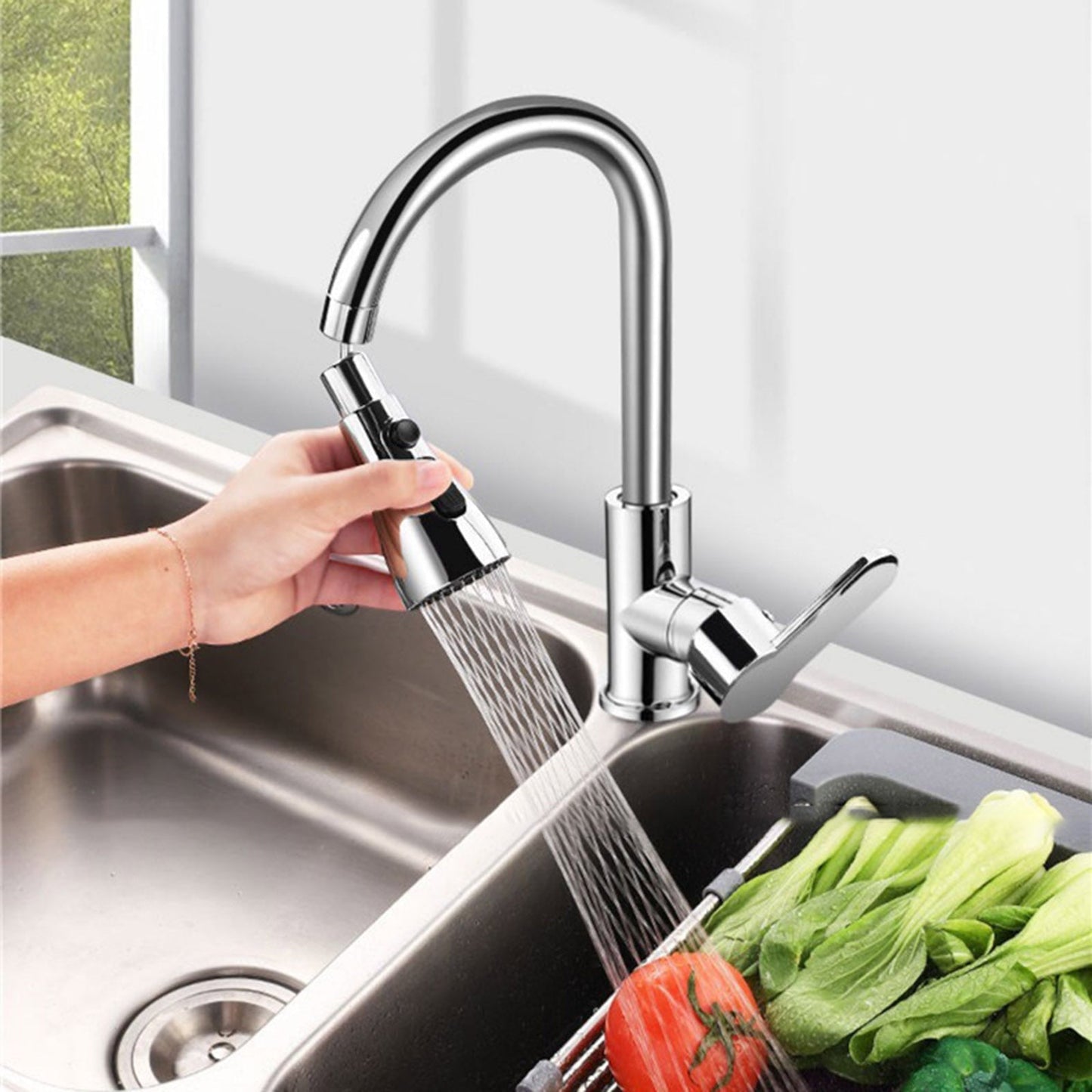 360 Rotating Faucet Extender Aerator Kitchen Tap Water Filter