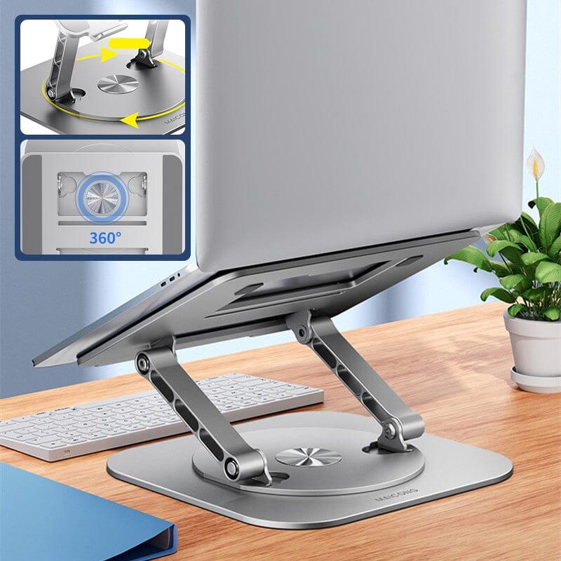 360 Rotating Laptop Stand Foldable Adjustable Desk Holder