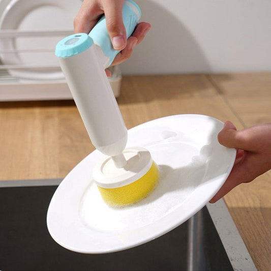 4-in-1 Electric Cleaning Brush with Waterproof Design and Multifunctional Brush Heads