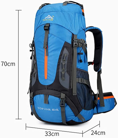 60L Expedition Backpack Waterproof Hiking Camping Travel Bag