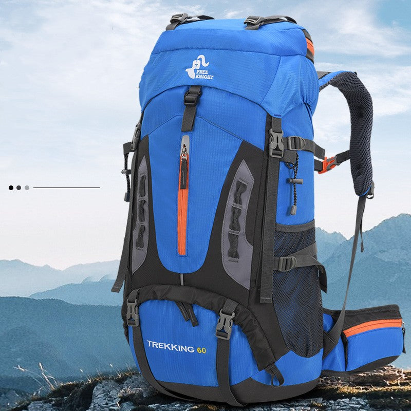 60L Expedition Backpack Waterproof Hiking Camping Travel Bag