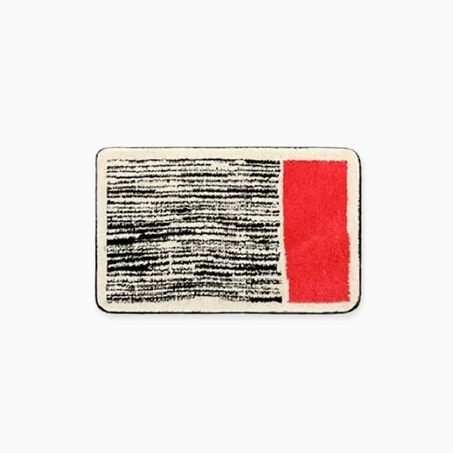 Abstract Scandinavian Bath Mat Non Slip Soft Absorbent Bathroom Rug