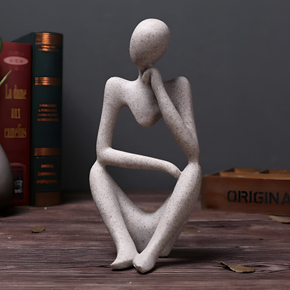 Abstract Thinker Sculpture Modern Resin Decorative Ornament