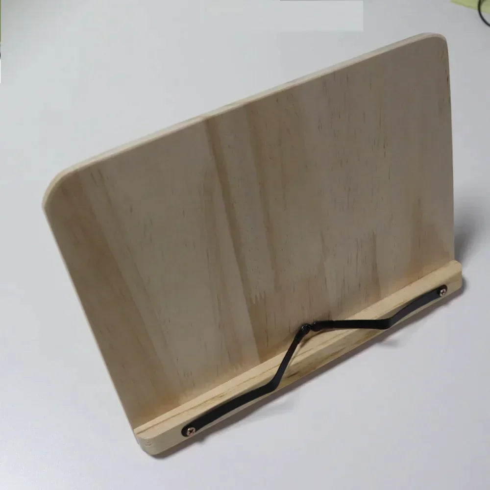 Adjustable Book Stand Reading Holder Portable Cookbook Tray
