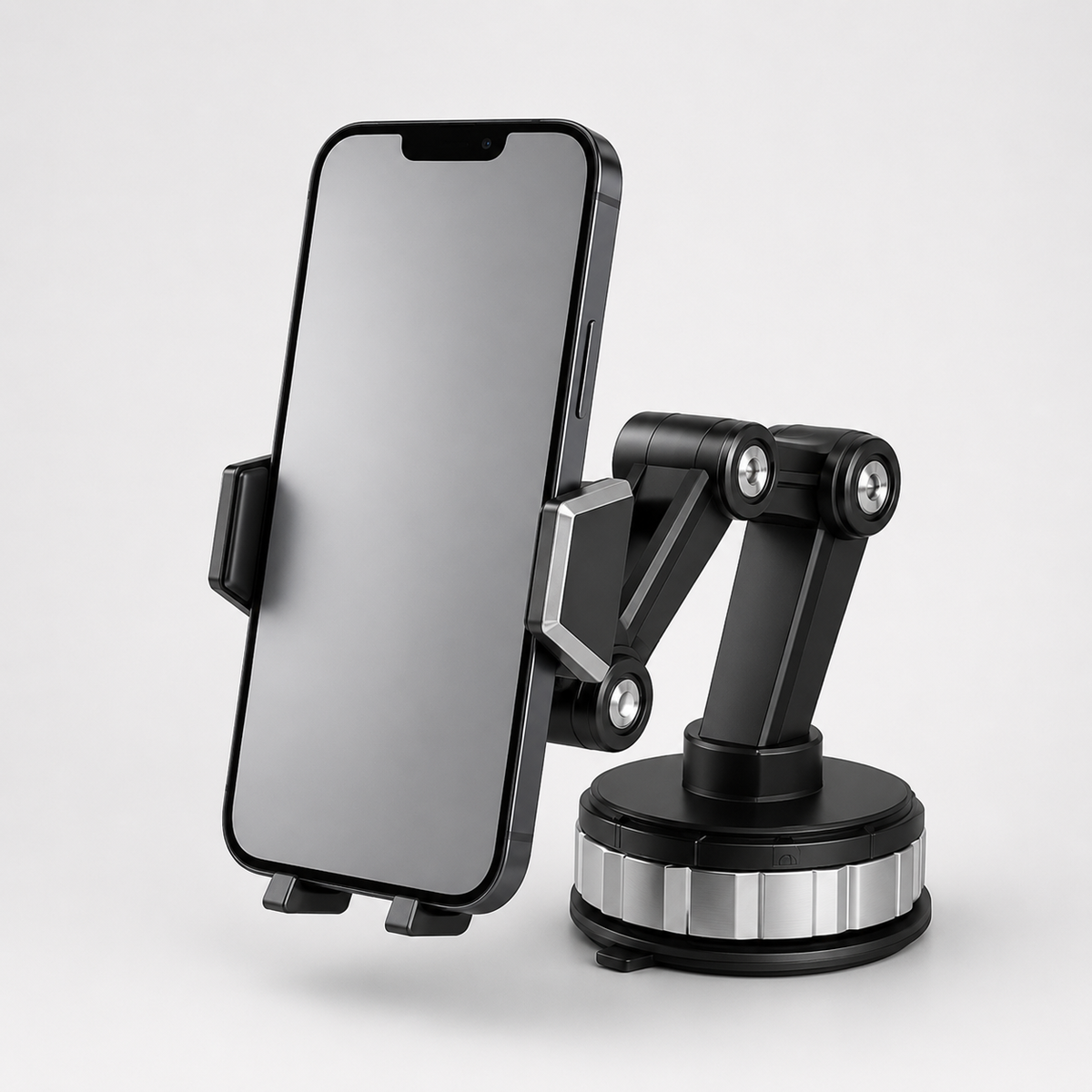 Adjustable Car Phone Holder for Dashboard and Air Vent