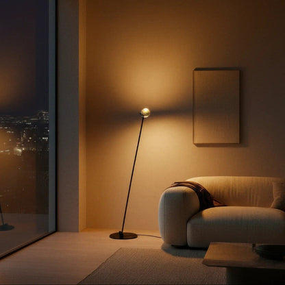 Adjustable Dual Head Arch Floor Lamp