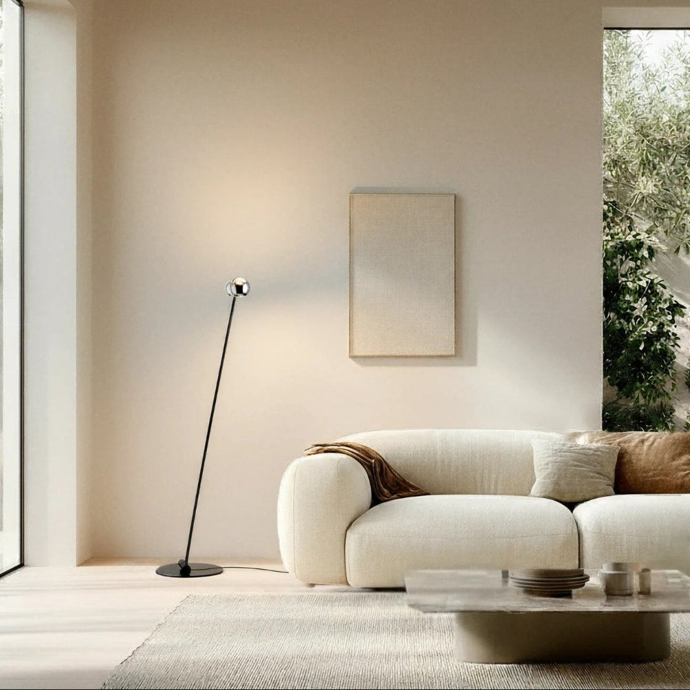 Adjustable Dual Head Arch Floor Lamp