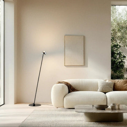 Adjustable Dual Head Arch Floor Lamp