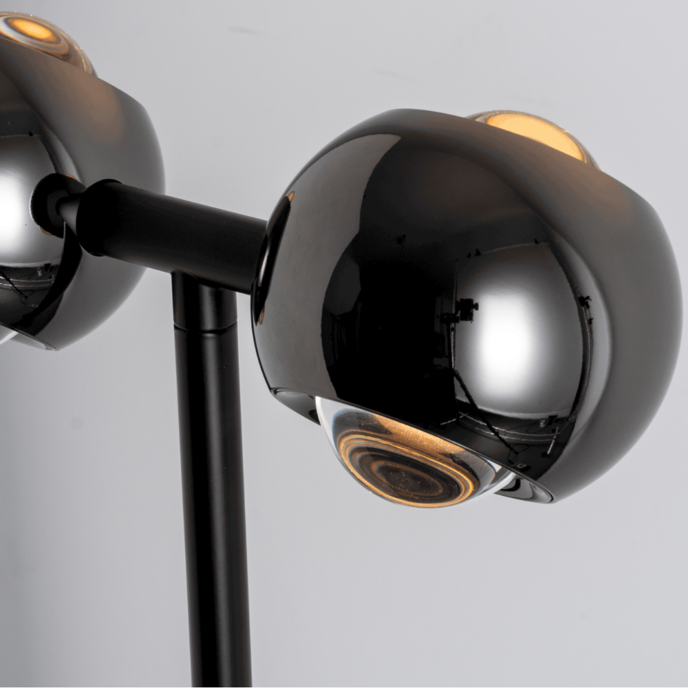 Adjustable Dual Head Arch Floor Lamp