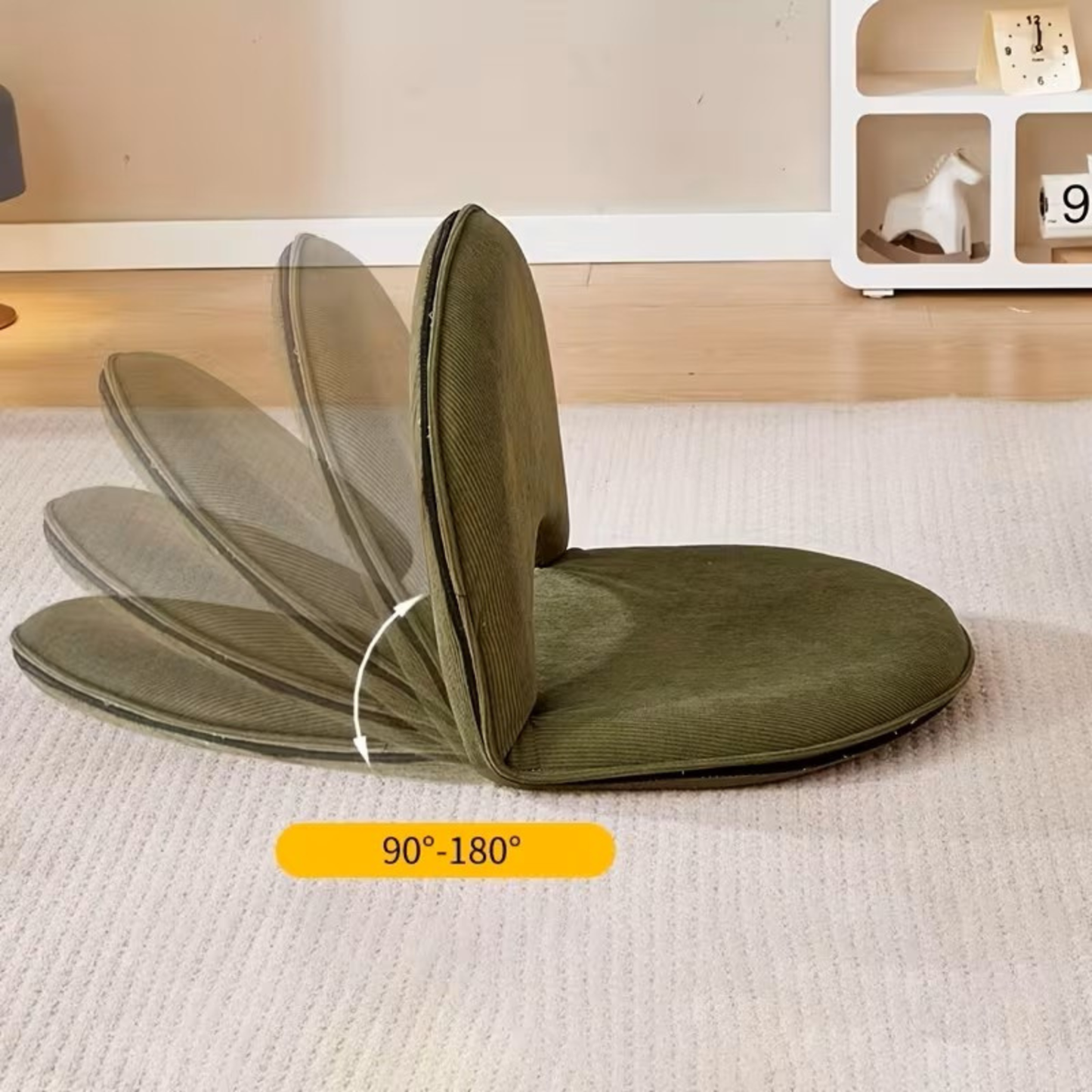 Adjustable Floor Lounge Chair Folding Sofa Bed Recliner