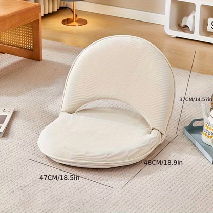 Adjustable Floor Lounge Chair Folding Sofa Bed Recliner