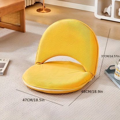 Adjustable Floor Lounge Chair Folding Sofa Bed Recliner