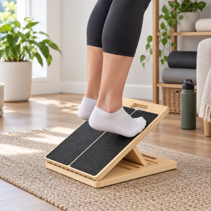 Adjustable Foldable Incline Board with 5 Positions for Home Fitness
