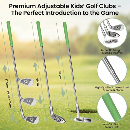Adjustable Golf Putting Mat Play Set for Indoor Outdoor Practice