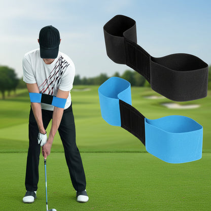 Adjustable Golf Swing Trainer Arm Position Practice Aid for Swing Control