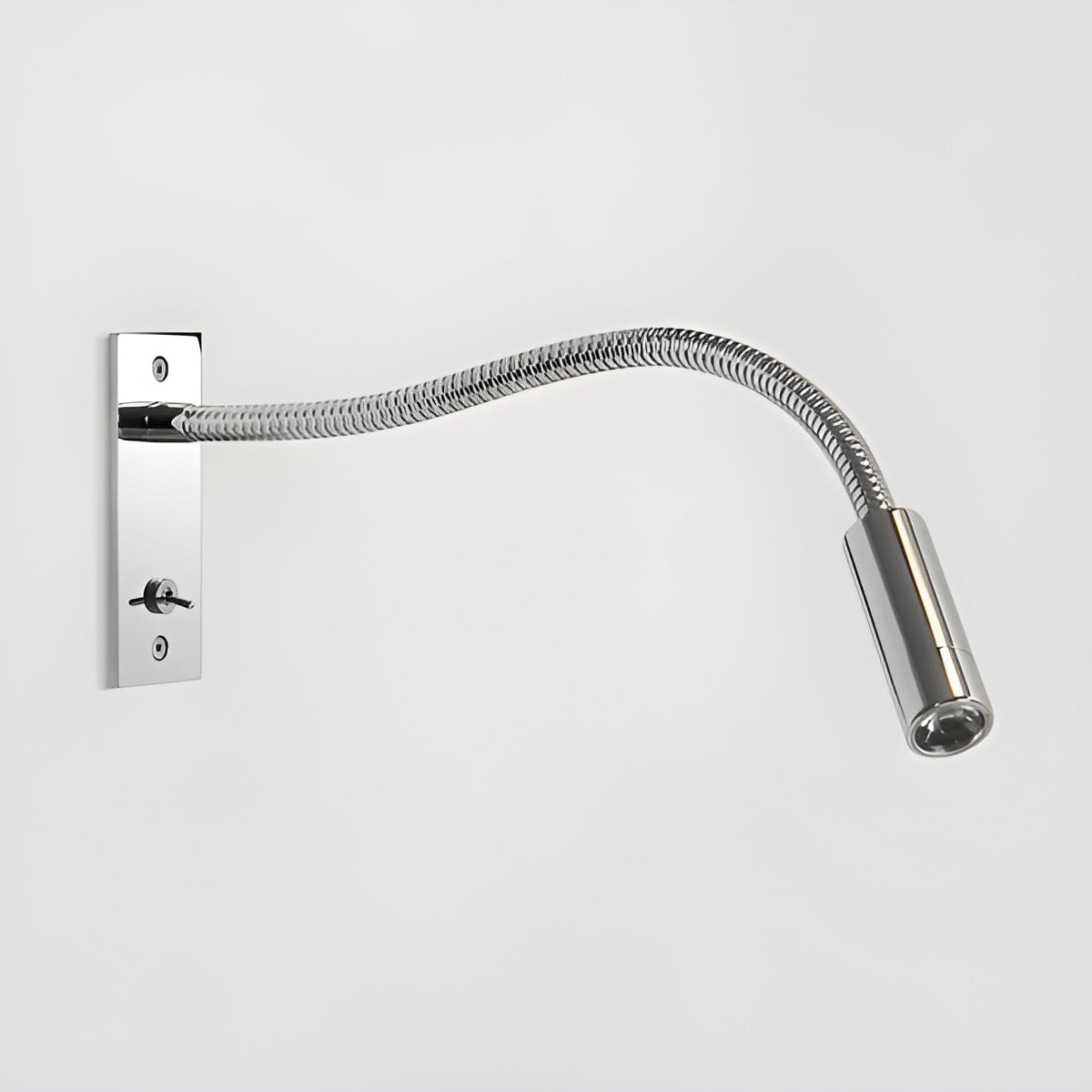Adjustable Goose Neck Wall Reading Lamp Modern LED Bedside Light