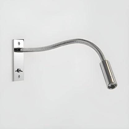 Adjustable Goose Neck Wall Reading Lamp Modern LED Bedside Light