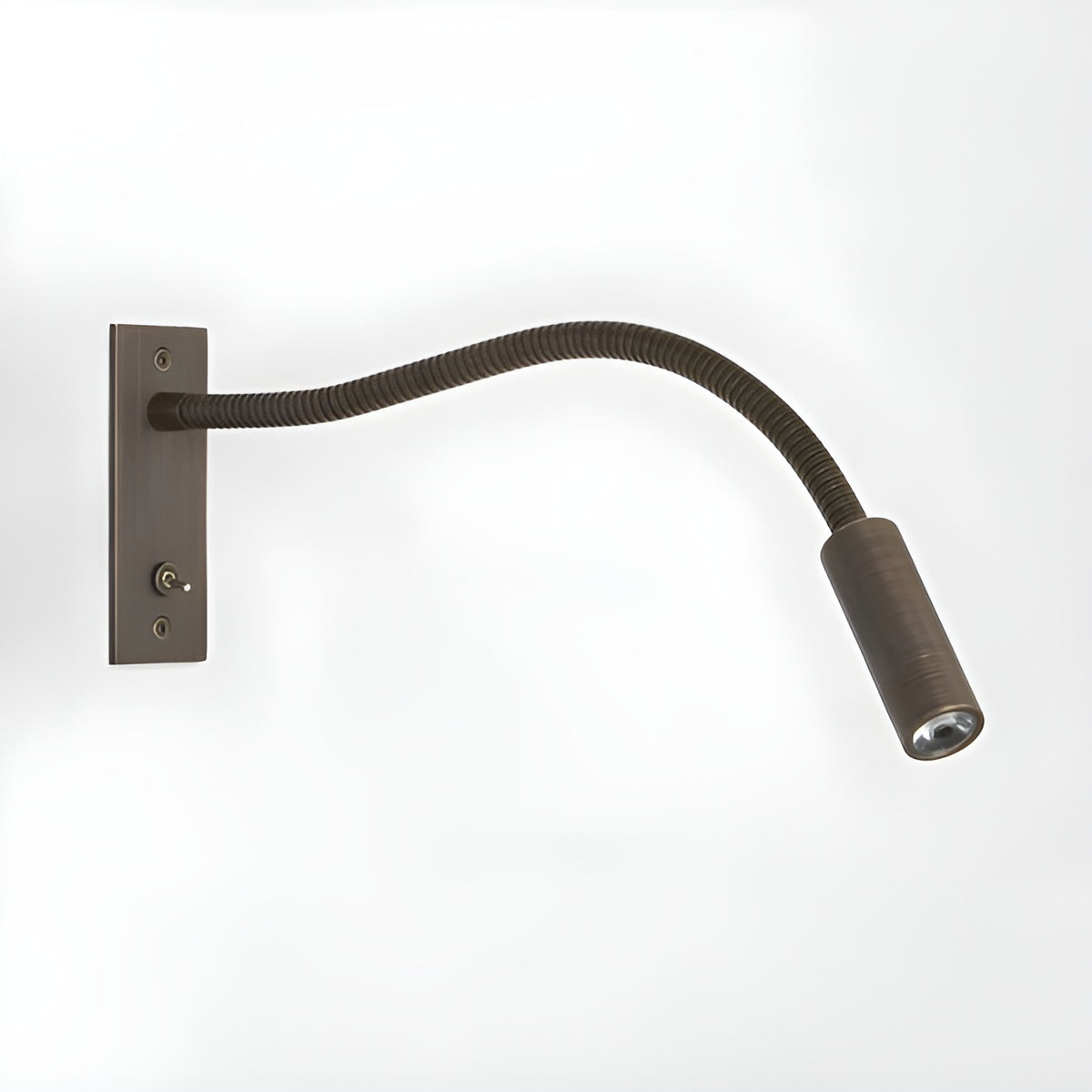 Adjustable Goose Neck Wall Reading Lamp Modern LED Bedside Light