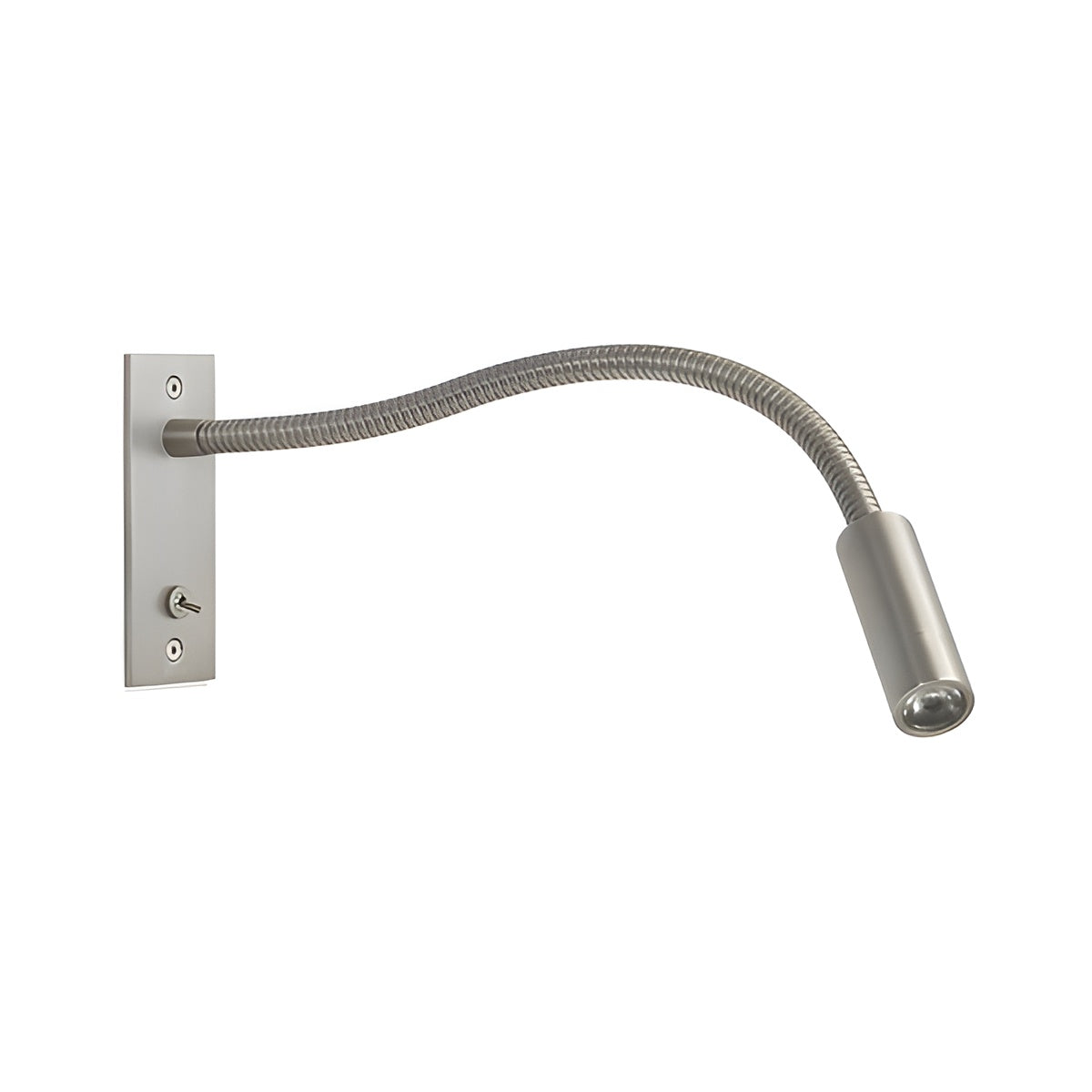 Adjustable Goose Neck Wall Reading Lamp Modern LED Bedside Light
