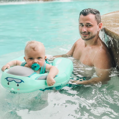 Adjustable Infant Swim Float Trainer Baby Pool Support with Secure Straps