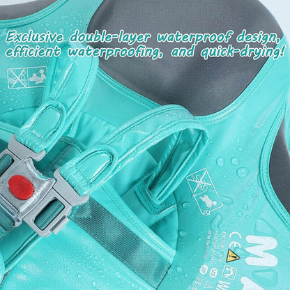 Adjustable Infant Swim Float Trainer Baby Pool Support with Secure Straps