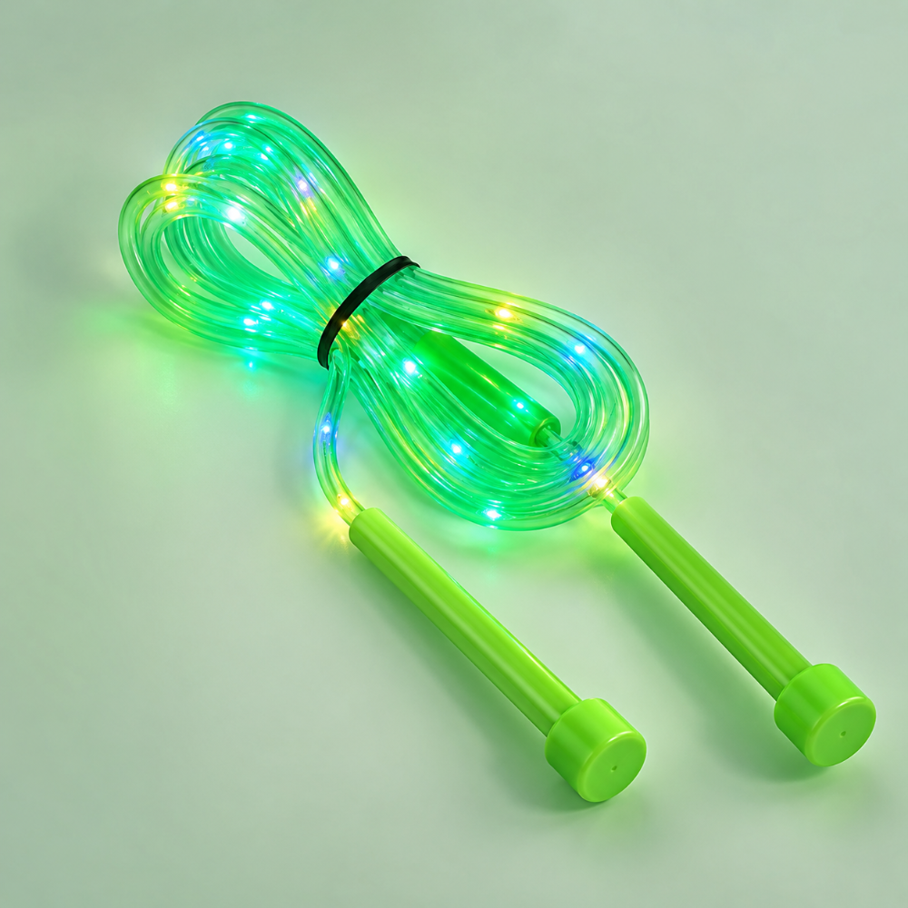 Adjustable LED Jump Rope for Kids Active Play Fitness and Coordination