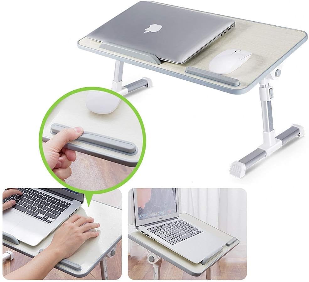 Adjustable Laptop Table Foldable Bed Desk Portable Stand