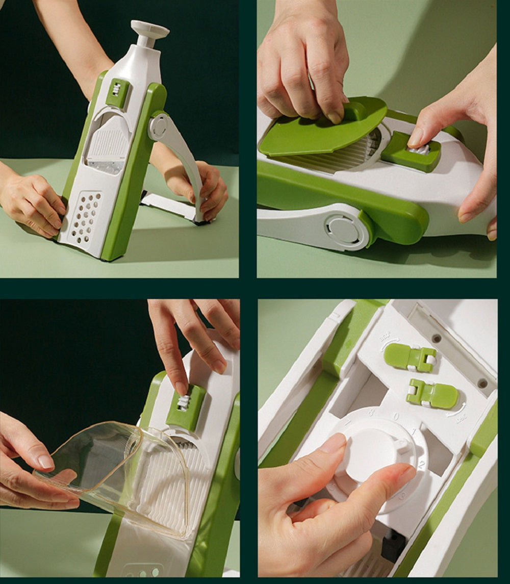 Adjustable Mandoline Vegetable Slicer Kitchen Food Chopper