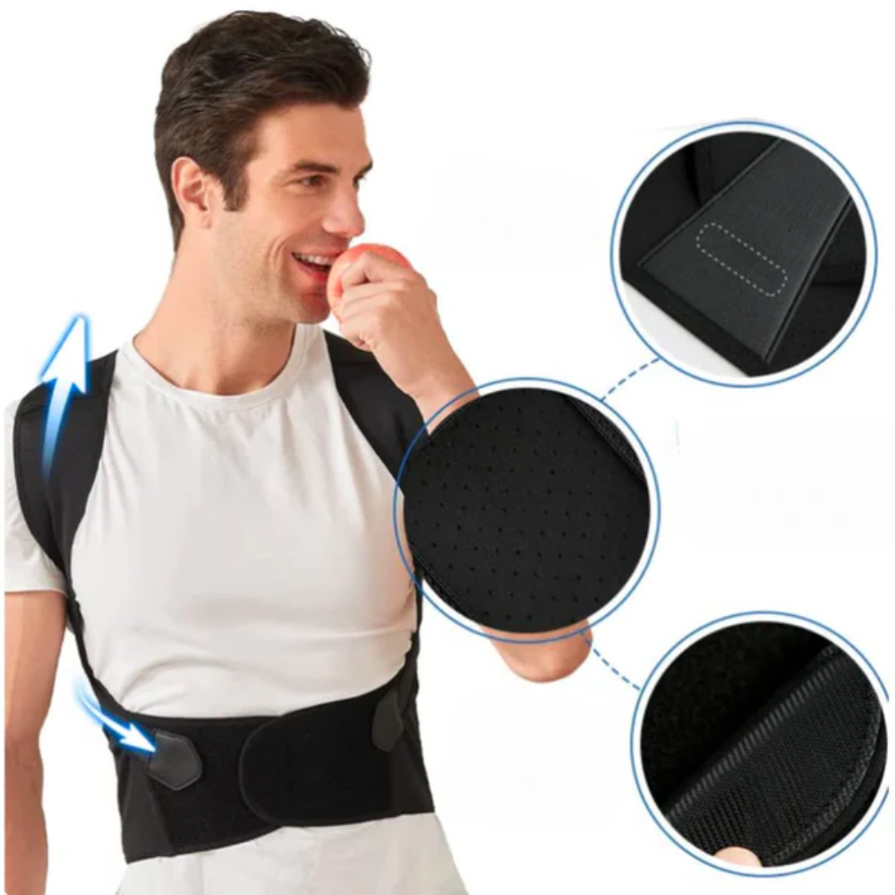 Adjustable Posture Corrector Back Support Shoulder Brace for Daily Wear