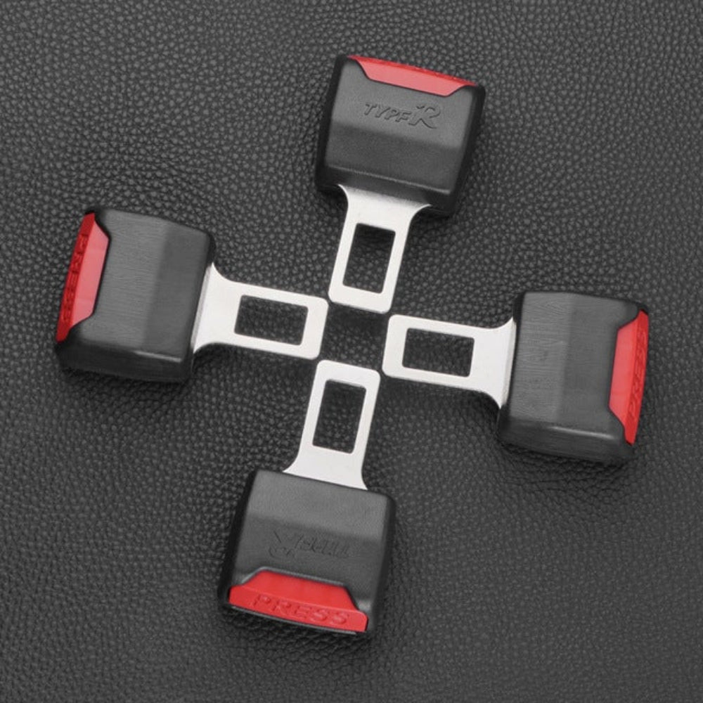 Justerbar seleforlænger med spænde og clips, biltilbehør for øget komfort